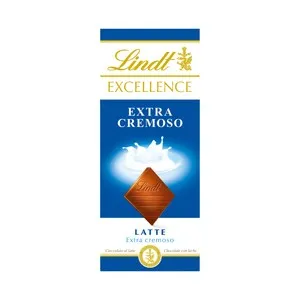 LINDT Excellence Chocolate con leche extra cremoso 100 g.