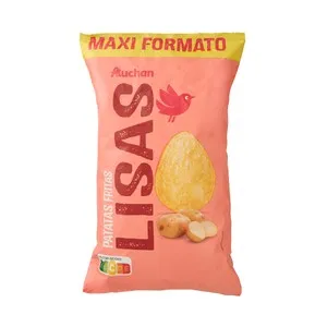 PRODUCTO ALCAMPO Patatas fritas lisas bolsa de 350 g.