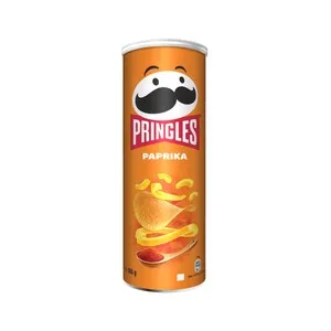 PRINGLES Patatas con forma de teja bote de 165 g.