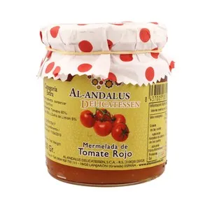 AL ANDALUS Mermelada de tomate rojo 250 g.