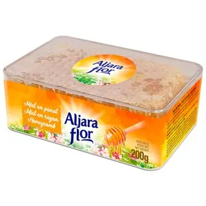ALJARAFLOR Miel multiflores en panal 200 g.
