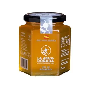 LA ABEJA DORADA Miel de romero 100 % Española 500 g.