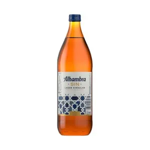 ALHAMBRA SIN LAGER SINGULAR Cerveza sin alcohol 1 l.