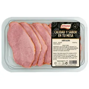 EMCESA Bandeja de filetes de jamón de cerdo estilo Sajonia 300 g.