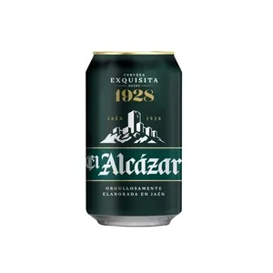 EL ALCÁZAR Cerveza rubia 33 cl