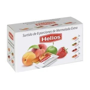 HELIOS Surtido de mermeladas extra 200 g.