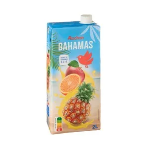 PRODUCTO ALCAMPO Bebida refrescante de zumo de manzana, piña y naranja Bahamas 2 l.