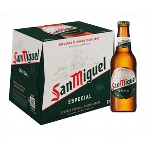 SAN MIGUEL ESPECIAL Cervezas pack de 12 Botellines de 25 cl.