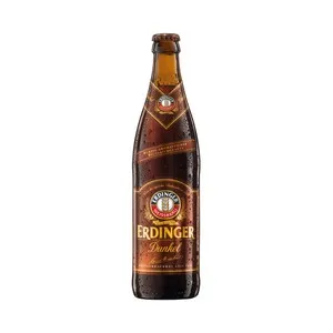 ERDINGER DUNKEL Cerveza de trigo botella 50 cl.