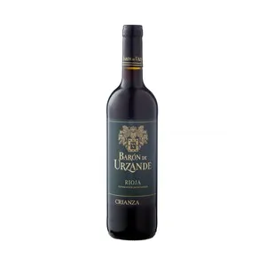 BARON DE URZANDE Vino tinto crianza con D.O. Ca. Rioja botella 75 cl.