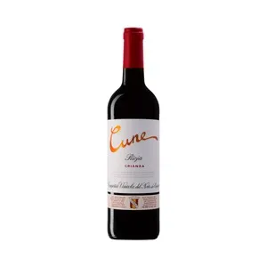 CUNE Vino tinto crianza con D.O. Ca. Rioja botella de 75 cl.