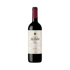 CASTILLO DE ALBAI Vino tinto crianza con D.O. Ca. Rioja botella 75 cl.