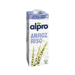 ALPRO Bebida de arroz 100% vegetal y sin azúcares añadidos 1 l.