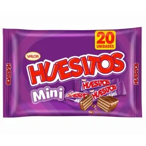 HUESITOS Barritas de chocolate mini 20 uds. 270 g.