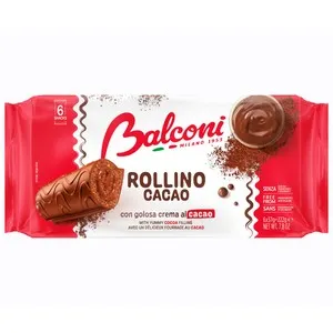 BALCONI Rollinos de Cacao 6 uds. de 37 g.