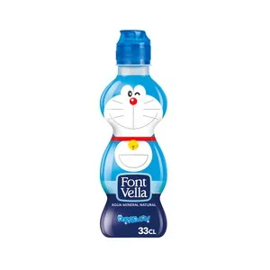 FONT VELLA Agua mineral natural, tapón sport botella 33 cl.