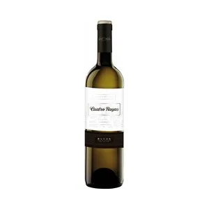 CUATRO RAYAS Vino blanco Sauvignon con D.O. Rueda botella 75 cl.