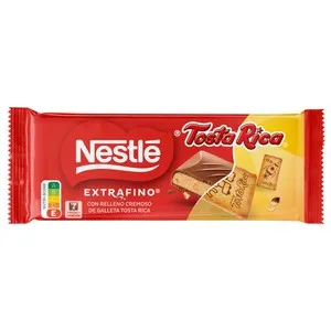 NESTLE Extrafino Chocolate con leche relleno relleno de Tosta Rica 84 g.