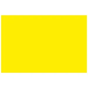 Cartulina de color amarillo canario, con medidas 50x65 cm y densidad de 185 gr/m² CANSON.