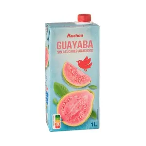 PRODUCTO ALCAMPO Bebida refrescante de zumo de Guayaba, sin azucares añadidos 1 l.