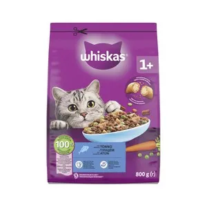 WHISKAS Alimento de gato seco adulto de atún 800g