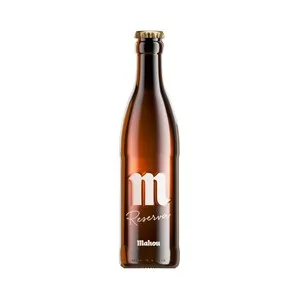 MAHOU Cerveza reserva en botella 33 cl.