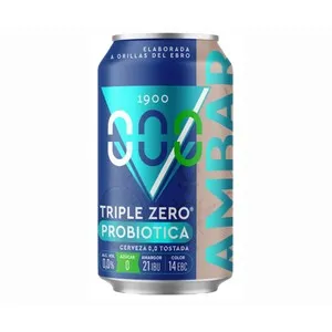AMBAR Cerveza tostada triple zero 33 cl.