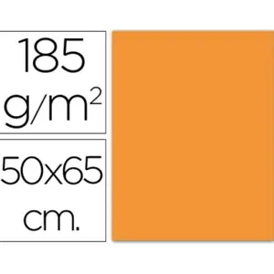 Cartulina Iris naranja 185g 50x65cm CANSON.