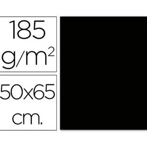 Cartulina Iris negro 185g 50x65cm CANSON.