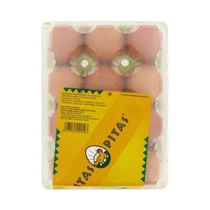 PITAS Huevos de gallinas en jaulas acondicionadas clase L 12 uds.