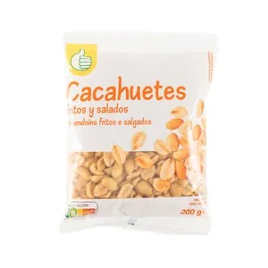 PRODUCTO ECONÓMICO ALCAMPO Cacahuetes fritos y salados 200 g.