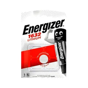 Pila de botón de litio CR1632, 3V, ENERGIZER.
