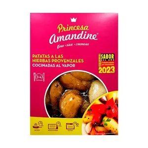 PRINCESA AMANDINE Patatas a las hierbas provenzales 450 g.