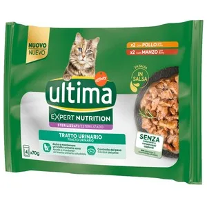 AFFINITY Alimento húmedo de gato esteriliz expert 4 x 20 gr.