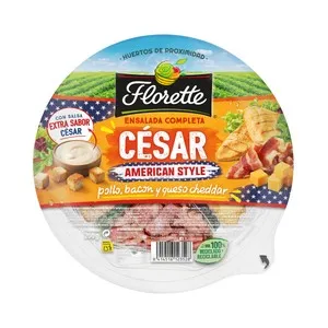 FLORETTE American Style Ensalada completa César 200 g.