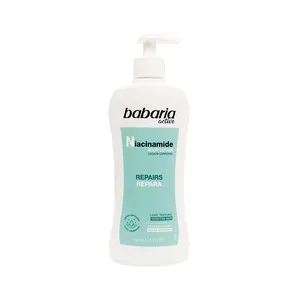 BABARIA Body milk con vitamina B3, para pieles sensibles y atópicas 500 ml.