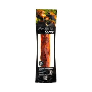 COVAP Chorizo de bellota ibérico, curado en tripa fibran COVAP Esenciaúnica 170 g.