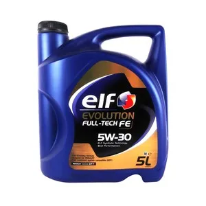 Aceite sintético para vehículos con motor diésel EVOLUTION FULL-TECH FE 5W-30 D 5 litros.