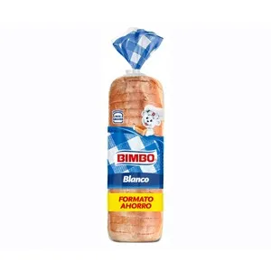 BIMBO Pan de molde blanco con corteza 700 g.