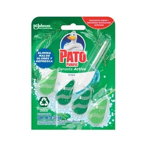PATO Pastillas WC Active Clean Pino 38,6 g.