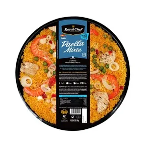 ROYAL CHEF Paella mixta sin gluten, lista para calentar y comer 1 kg.