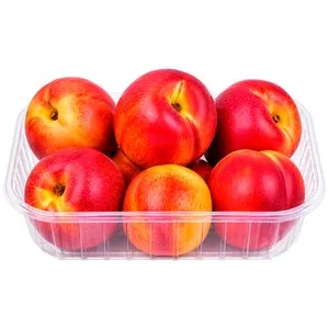 Nectarinas blancas, cesta 1 kg.