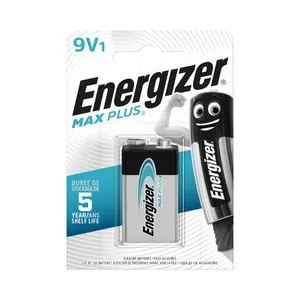 Pila alcalina de petaca, 9V, 6LR61, ENERGIZER Max.