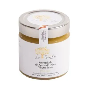 LA SENDA ALMAZARA Mermelada de aceite de oliva virgen extra premium bote 180 g.