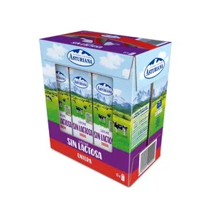 CENTRAL LECHERA ASTURIANA Leche de vaca entera sin lactosa 6 x 1 l.