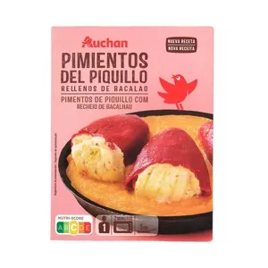 PRODUCTO ALCAMPO Pimiento del piquillo rellenos de bacalao 280 g.