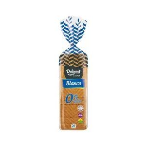 DULCESOL Pan de molde blanco con corteza 820 g.