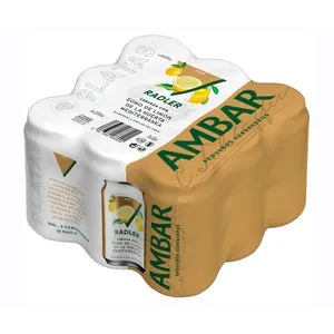 AMBAR RADLER Cerveza y limón pack 9 uds. x 33 cl.