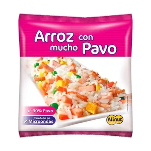 ALINUT Arroz con (mucho) pavo 240 g.