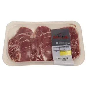 Bandeja con carrilladas de cerdo MECA